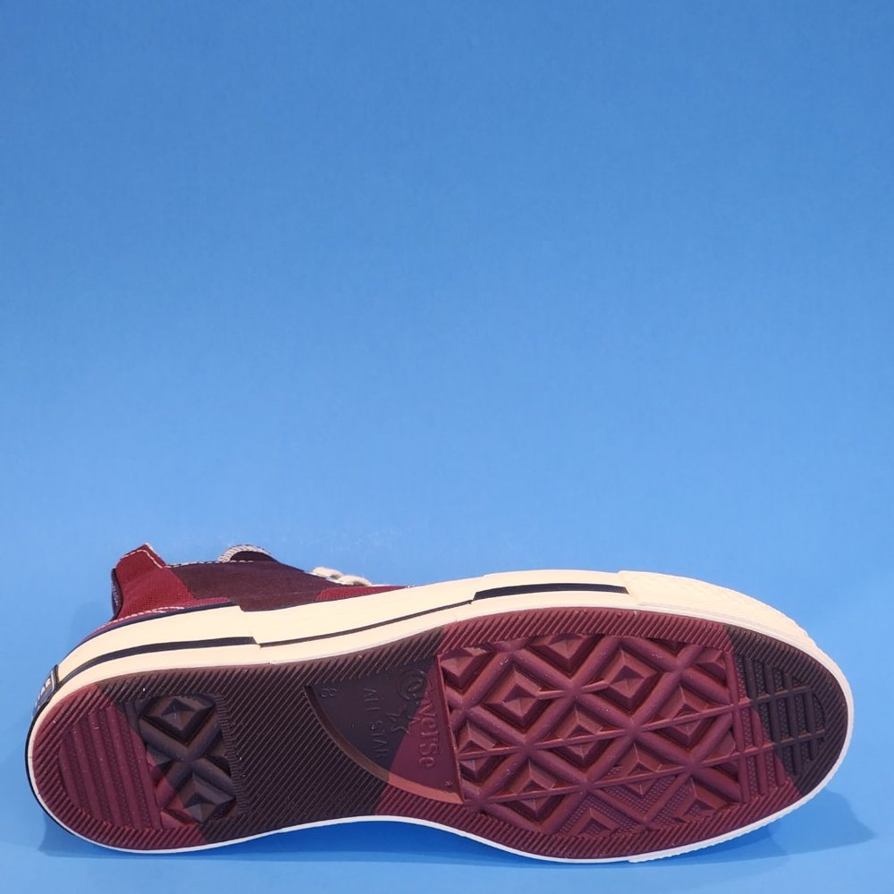 Converse Chuck 70 Plus Hi 'Dark Beetroot' Canvas Unisex Sneakers A01389C NWT - Picture 4 of 6